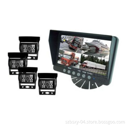 4 Camera and Split Function Backup Camera System (JY-M070R, JY-663)